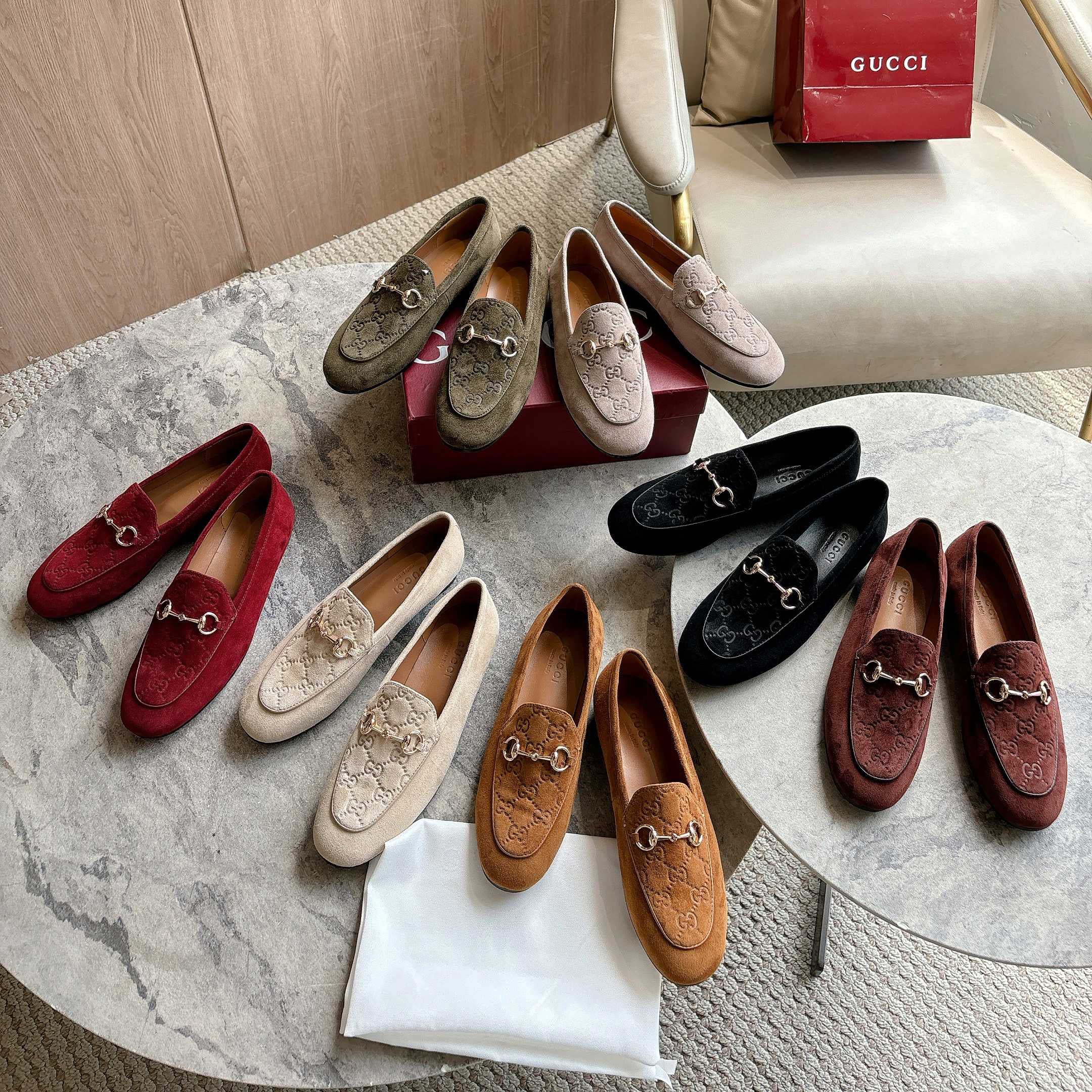 GUI Jordaan series loafers with horsebit buckle 1825123003