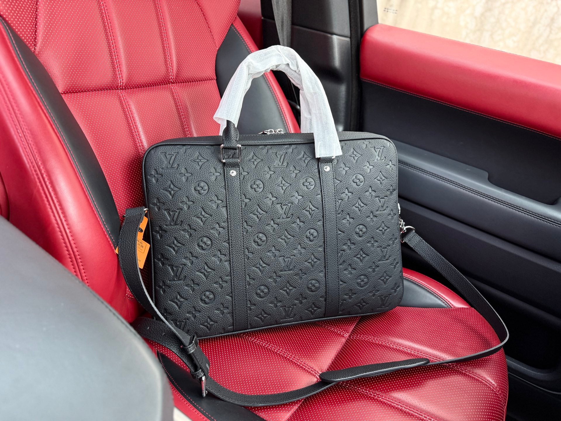 VV Embossed Briefcase 1825040810