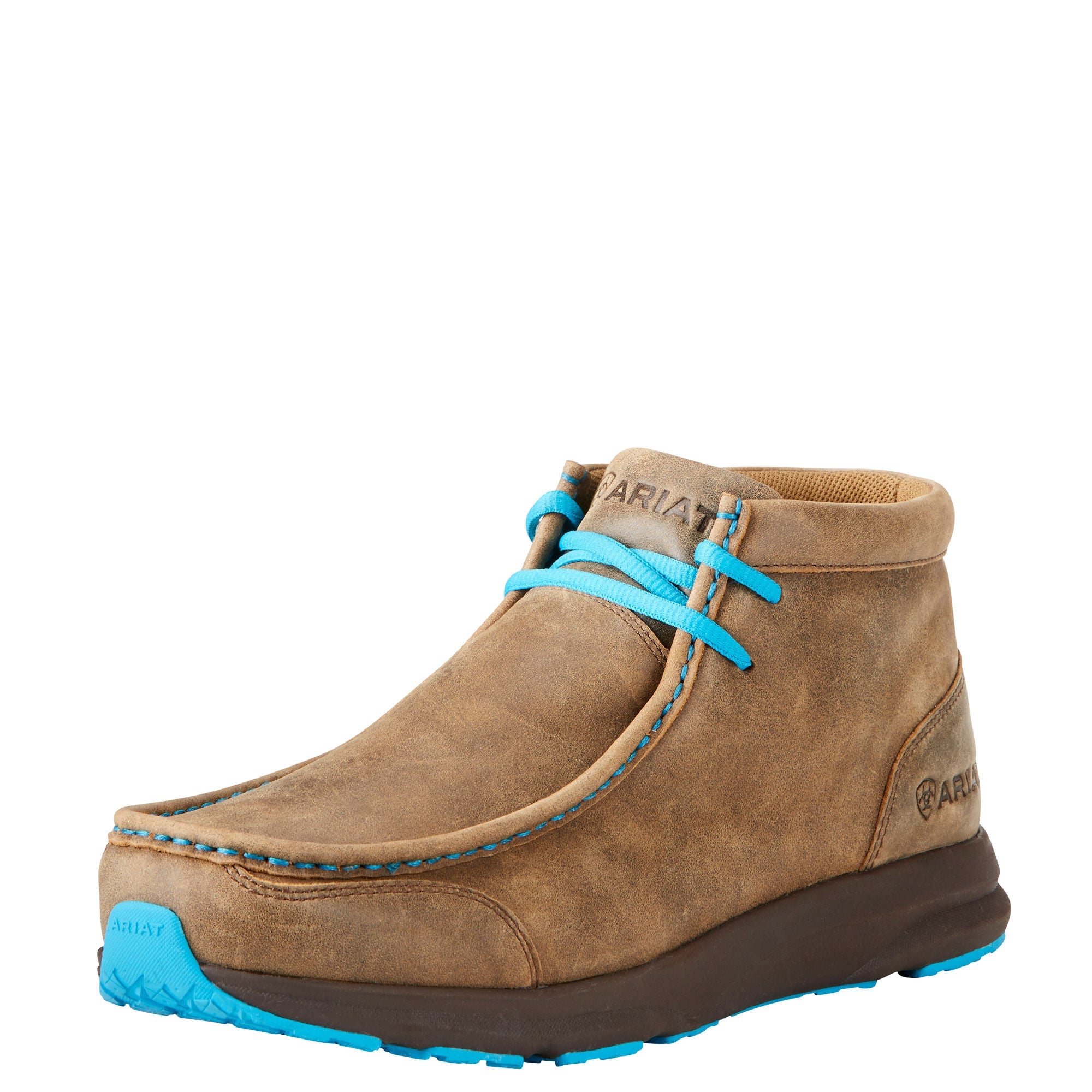 ARIAT Men's Spitfire Boot - Brown Bomber/Blue