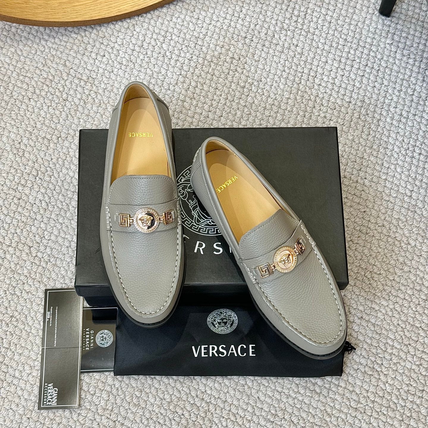VS leather loafers 1826061206