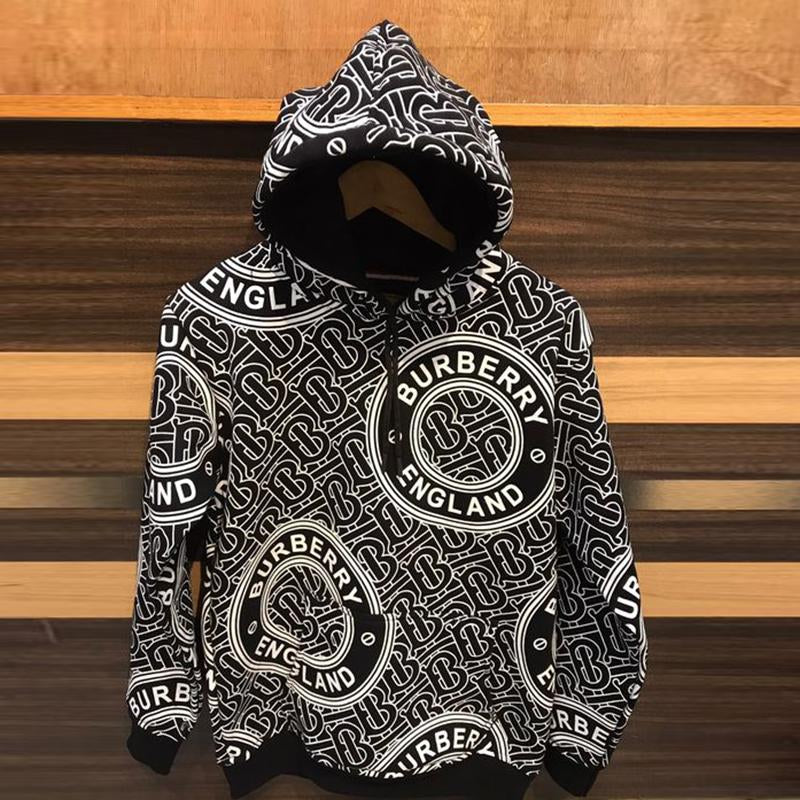 New fashion and versatile men's printed hoodie 1023121815