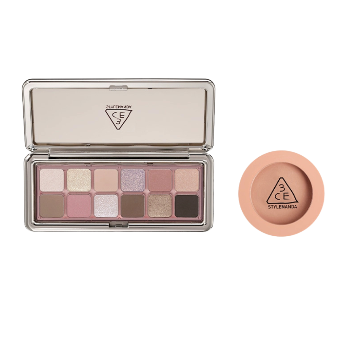 3CE Twelve-Color Eyeshadow and Blush Set