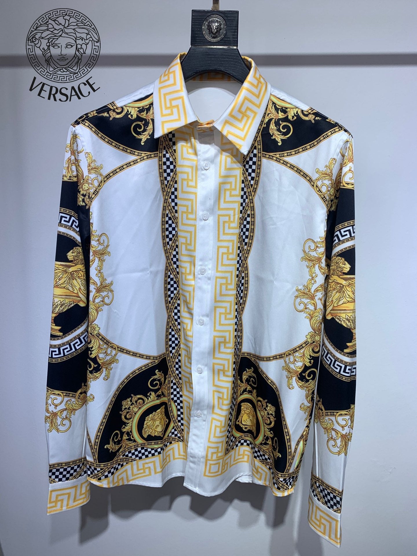 VS Printed Silk Twill Shirt 1826061702