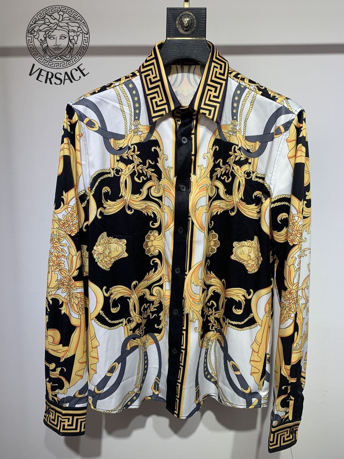 VS Printed Silk Twill Shirt 1826061701