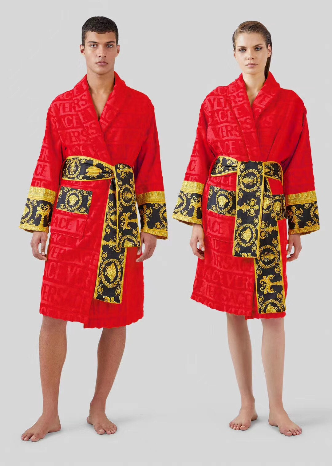 VS Pure Cotton Bathrobes for Couples 1826061709