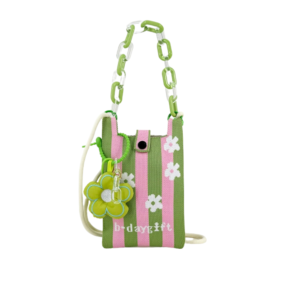 Butter Black Fortune Knitted Mini Bag