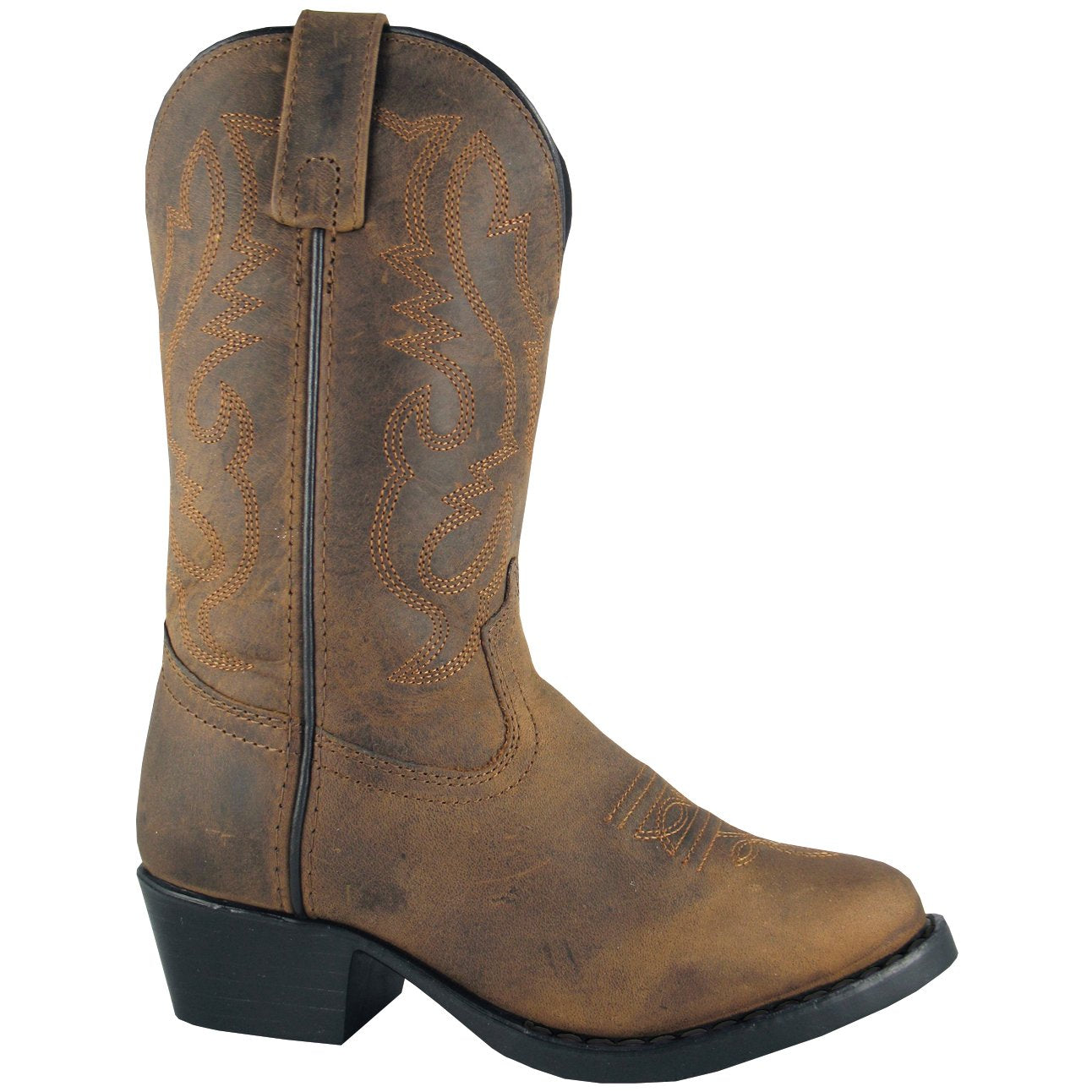 Smoky Mountain Youth Oiled Distress Brown Western