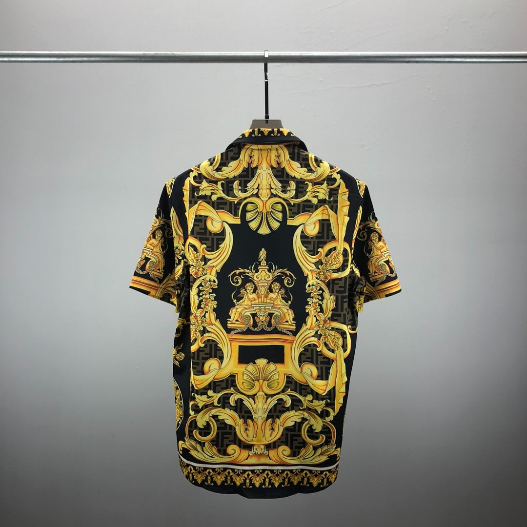 ENDACE GOLD BAROQUE T-SHIRT 1826060508