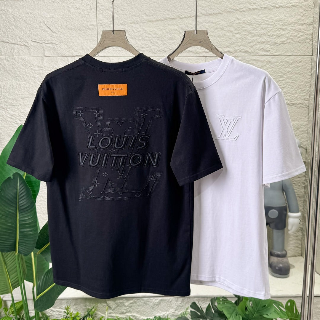 VV Embroidery letters T-shirt 1825060602