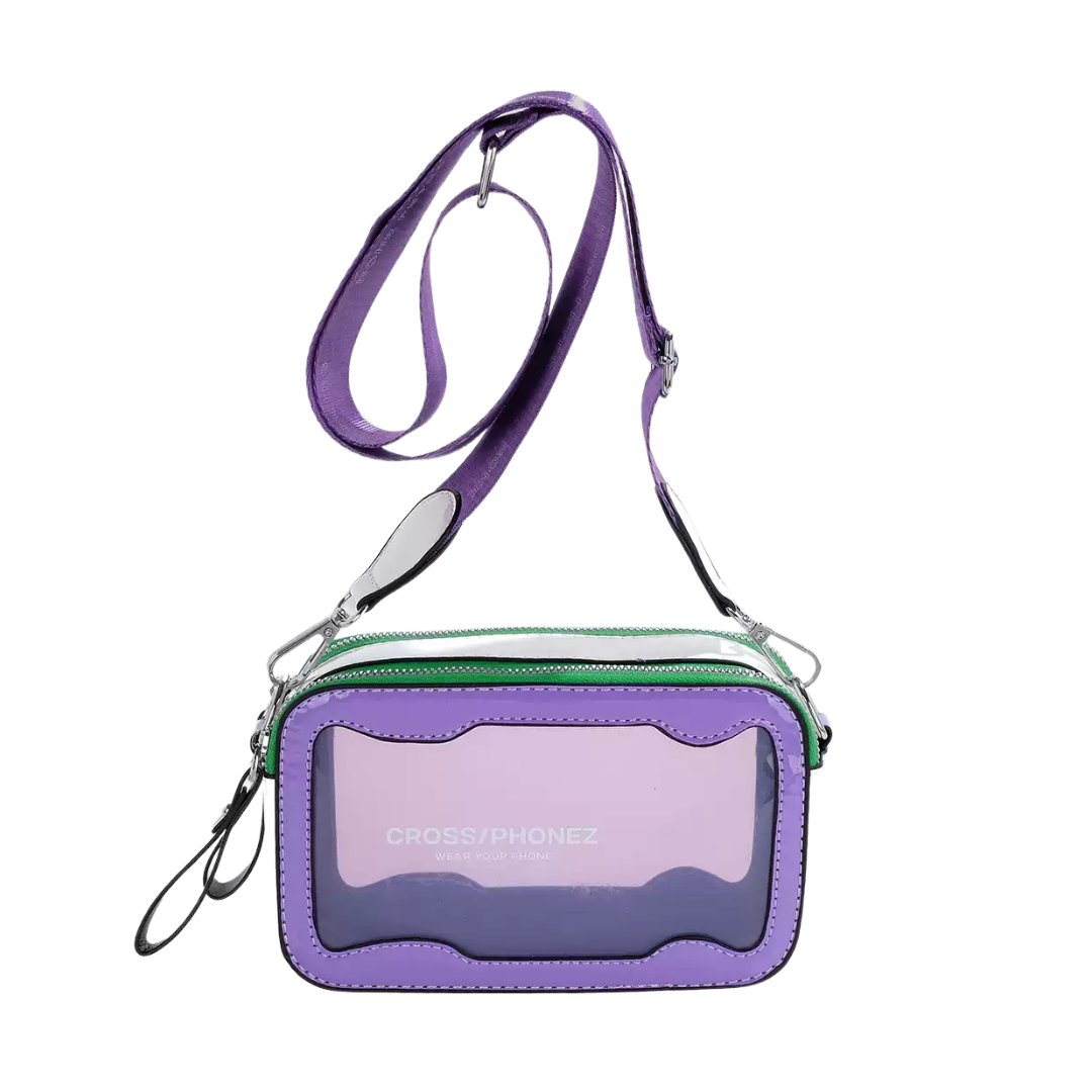 Ceekay Jelly Transparent Crossbody Bag