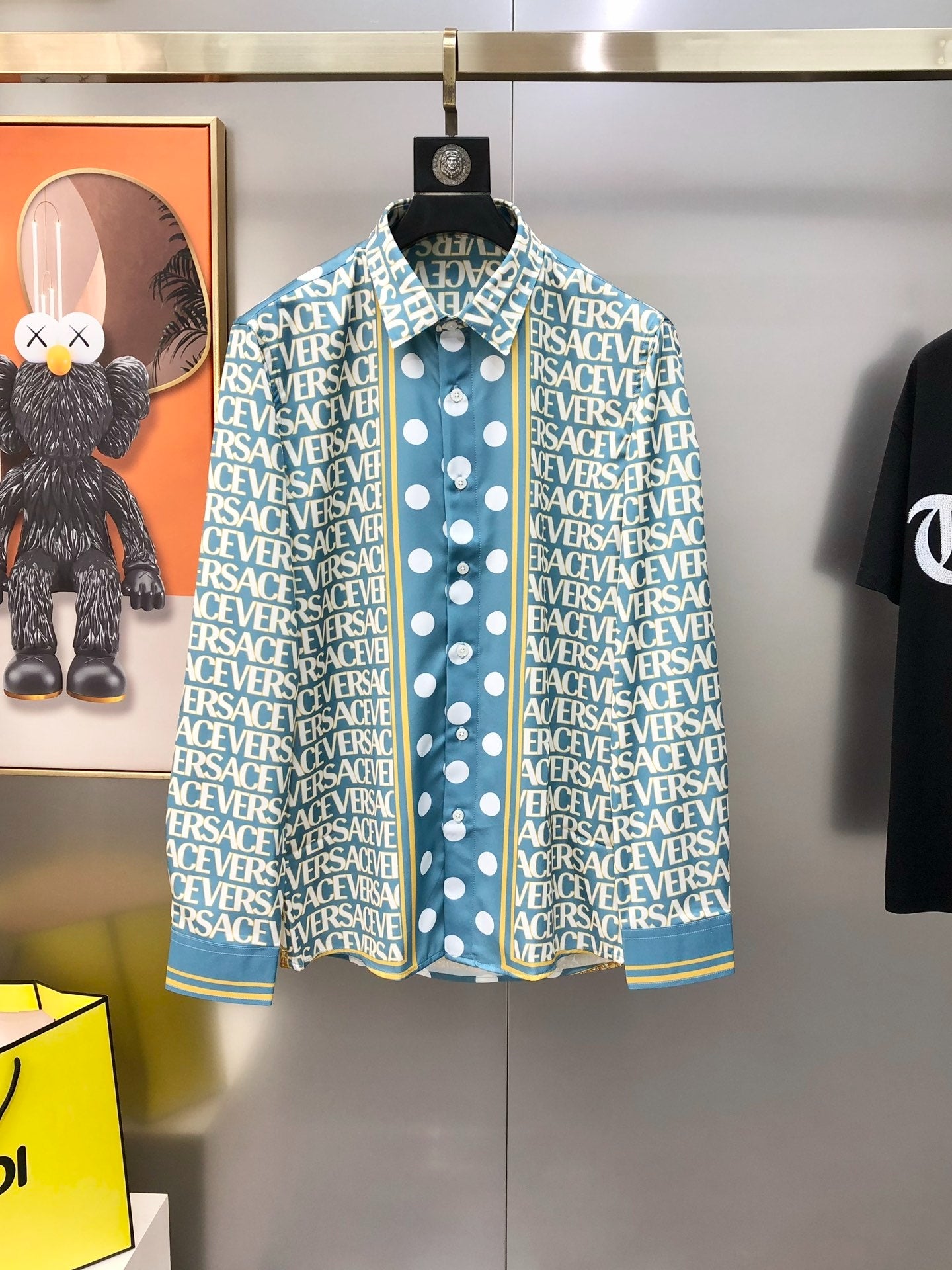 VS Printed Silk Twill Shirt 1826052809