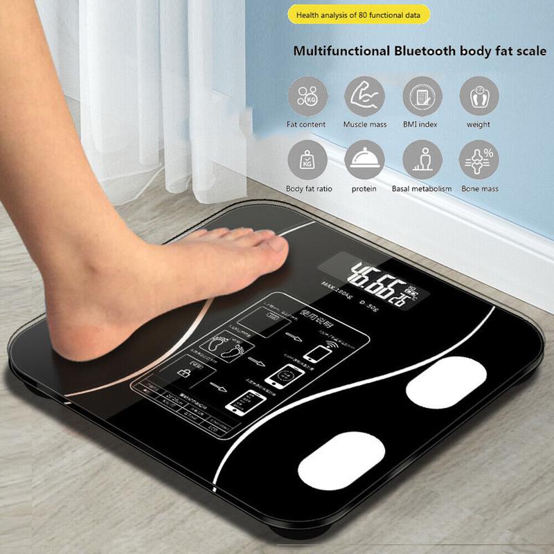 🏅NEW YEAR SPECIAL 50% OFF⏰Weight & Body Fat Smart Digital Scale🏃