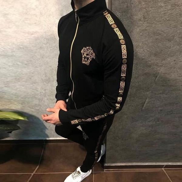 New Fashion Casual Men's Printed Sports Set 3D1023121421