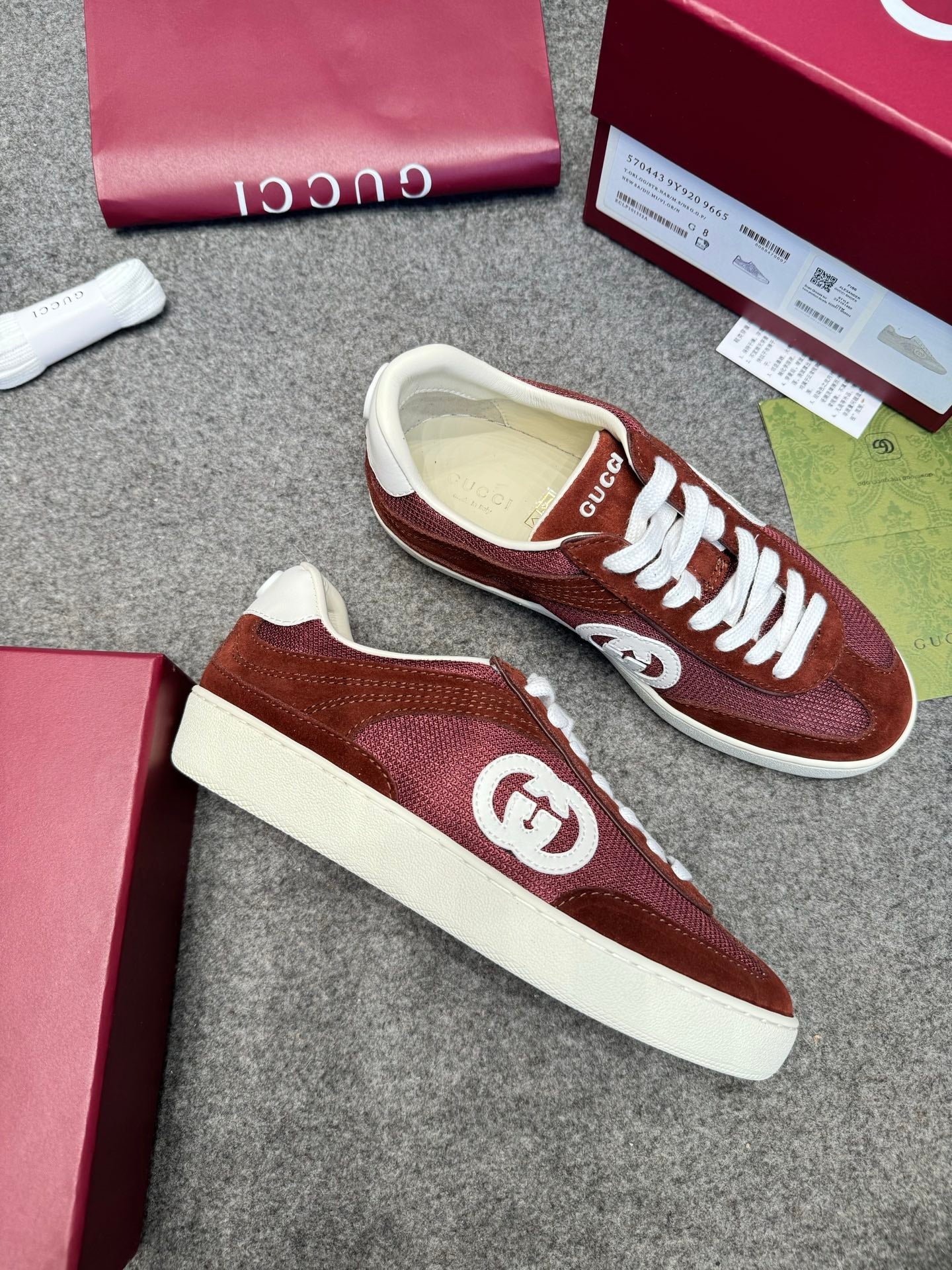 GUI Interlocking G74 Dexun shoes 1825040103