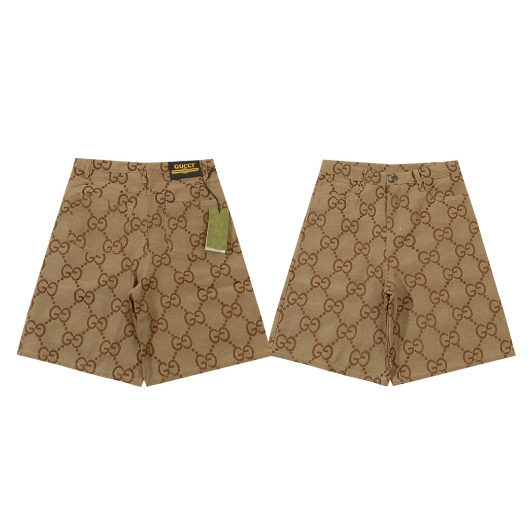 GUI Casual couple shorts 1825052217