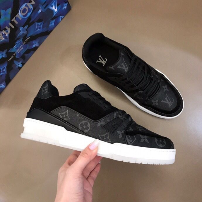 P270 BLACK MONOGRAM LUXEMBOURG SNEAKER