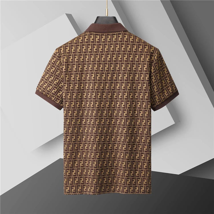 Men's printed classic short sleeved T-shirt 3D1025050606