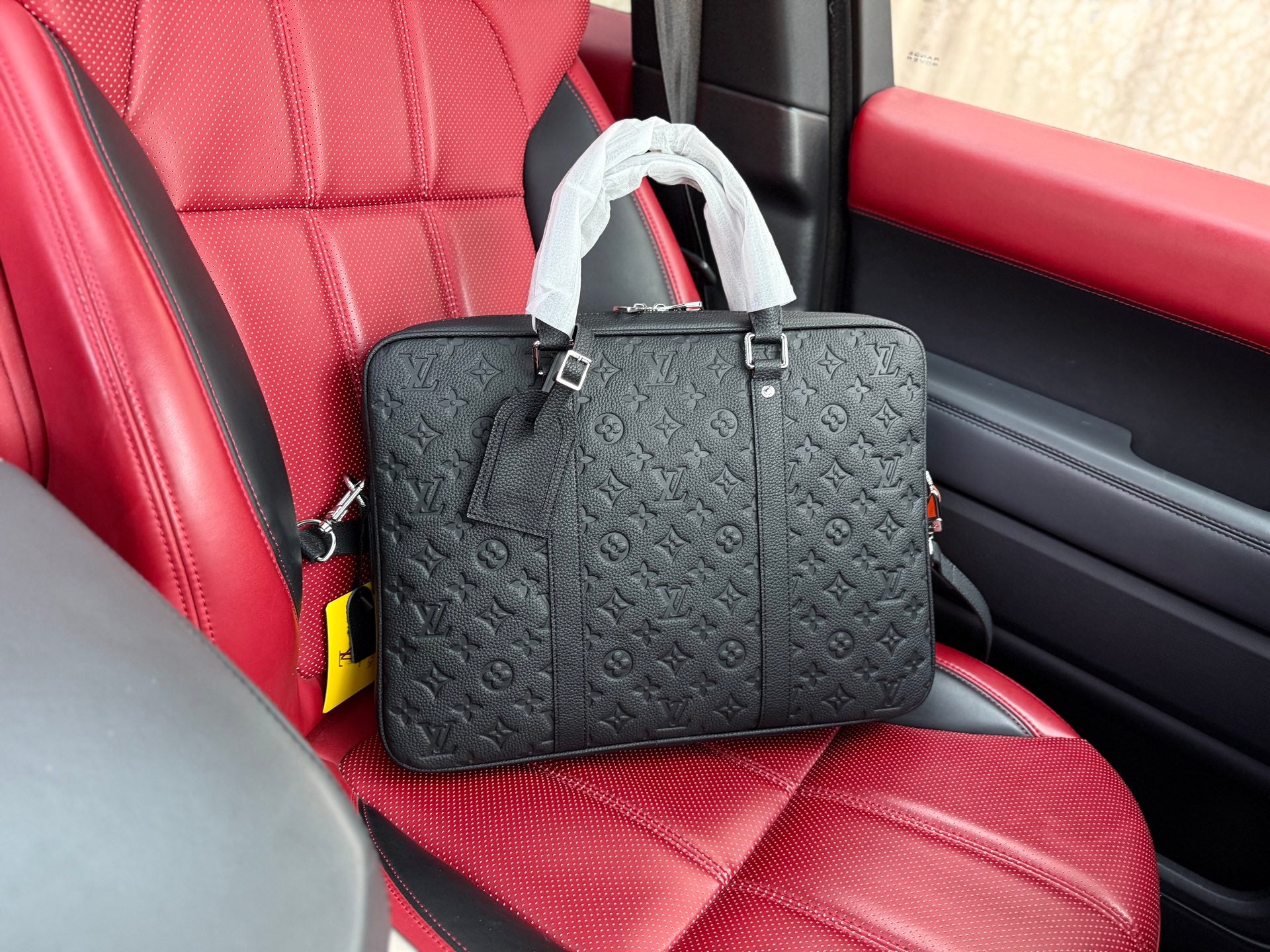 VV Embossed Briefcase 1825040810