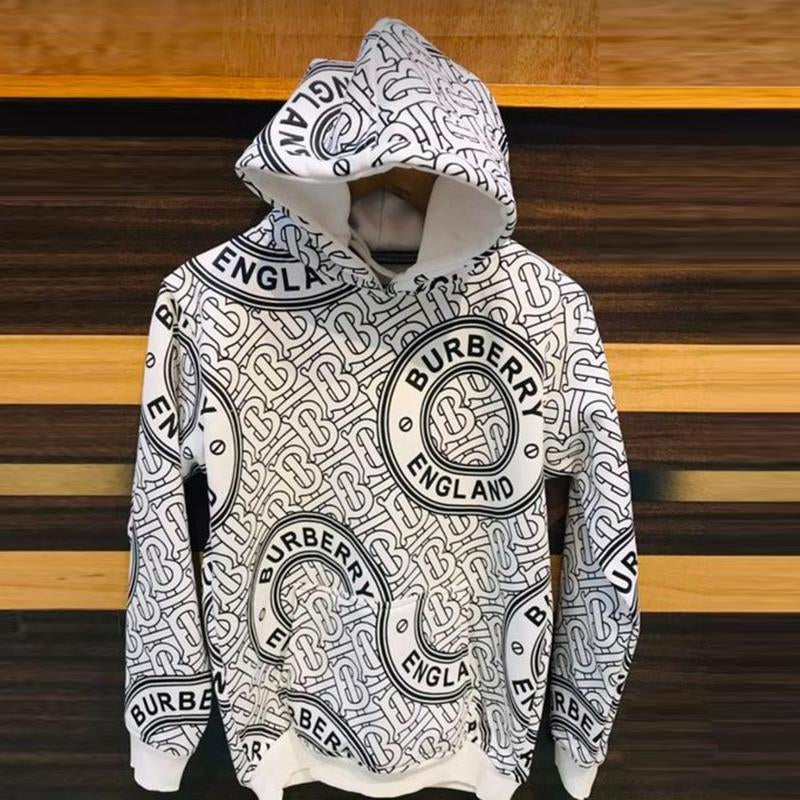 New fashion and versatile men's printed hoodie 1023121815