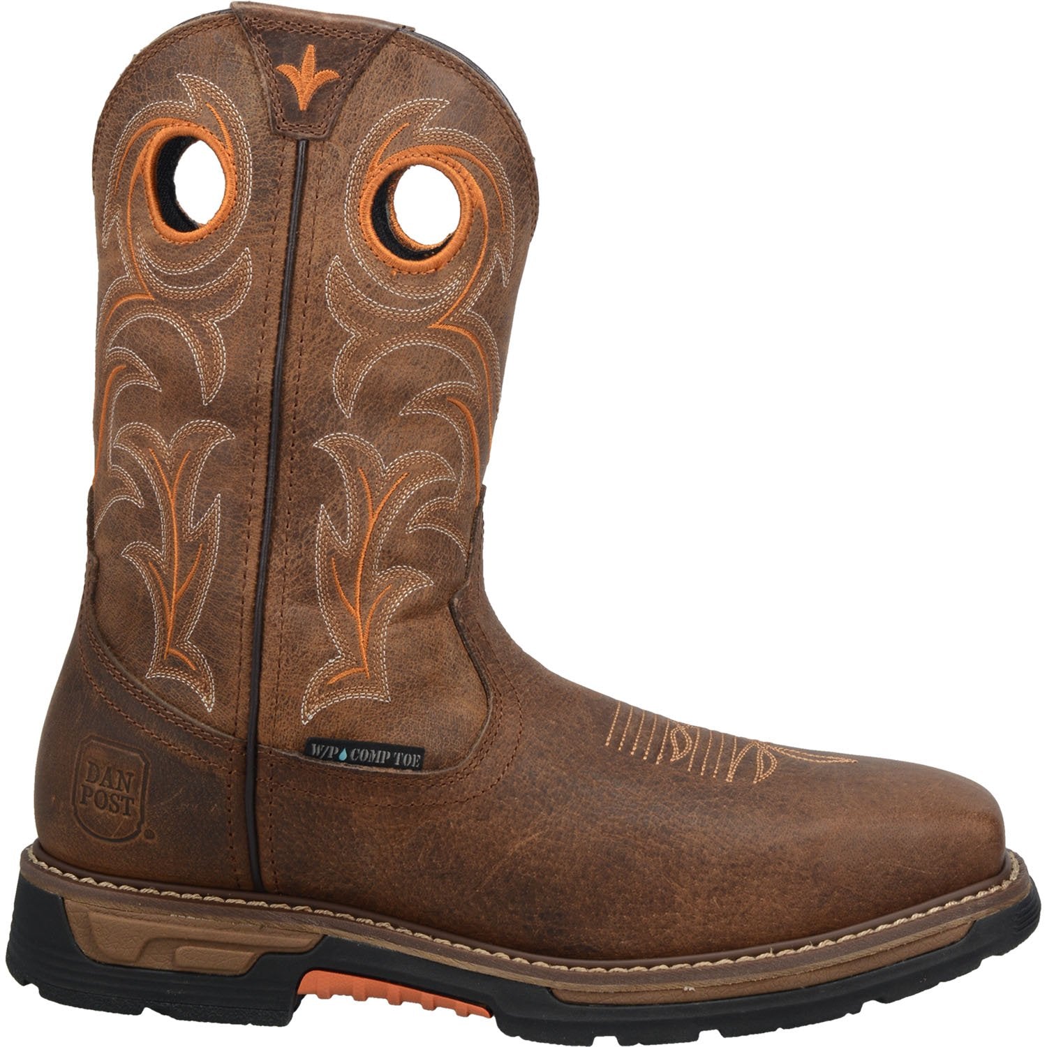 DAN POST COMPANY Men's Storms Eye-Waterproof - Brown