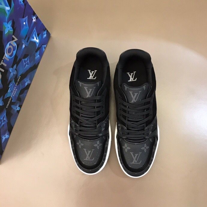 P270 BLACK MONOGRAM LUXEMBOURG SNEAKER