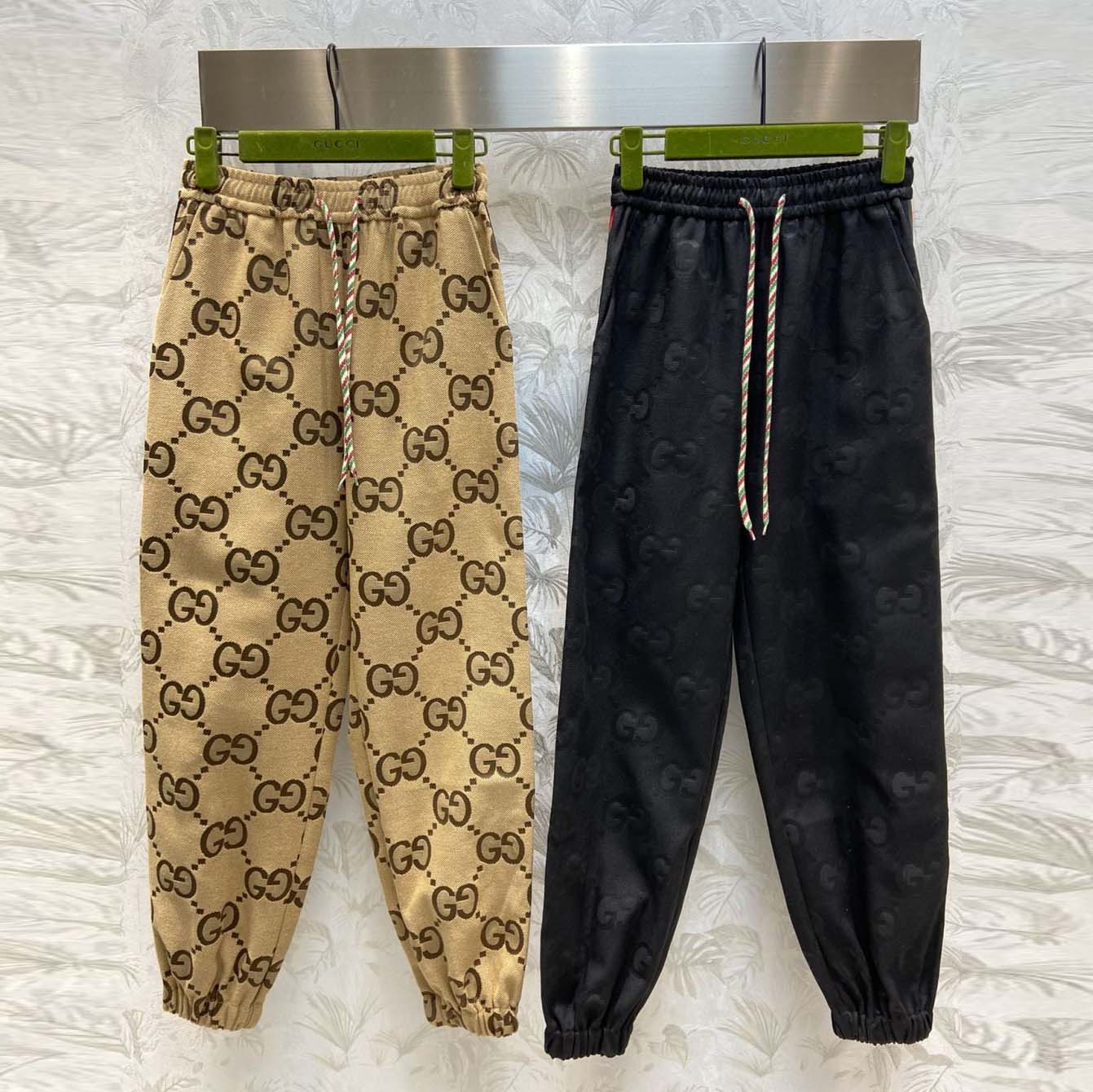 2023 new autumn classic retro printed versatile leGUIings pants PD1523092703