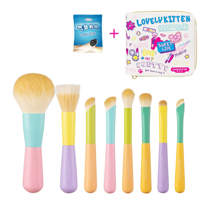 LovelyKitten Candy Makeup Brush Set