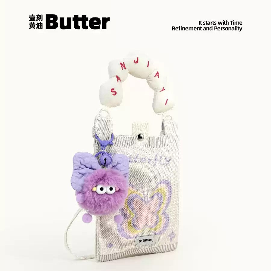 Purple Butterfly Bag