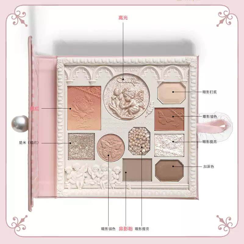 Cheerflor Angel Relief Eyeshadow Palette