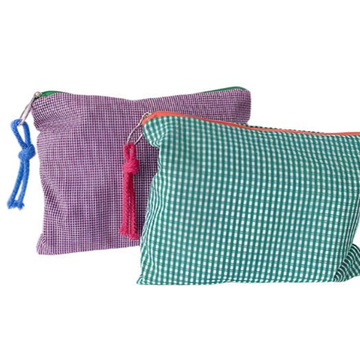 Classic Plaid Mini Storage Bag