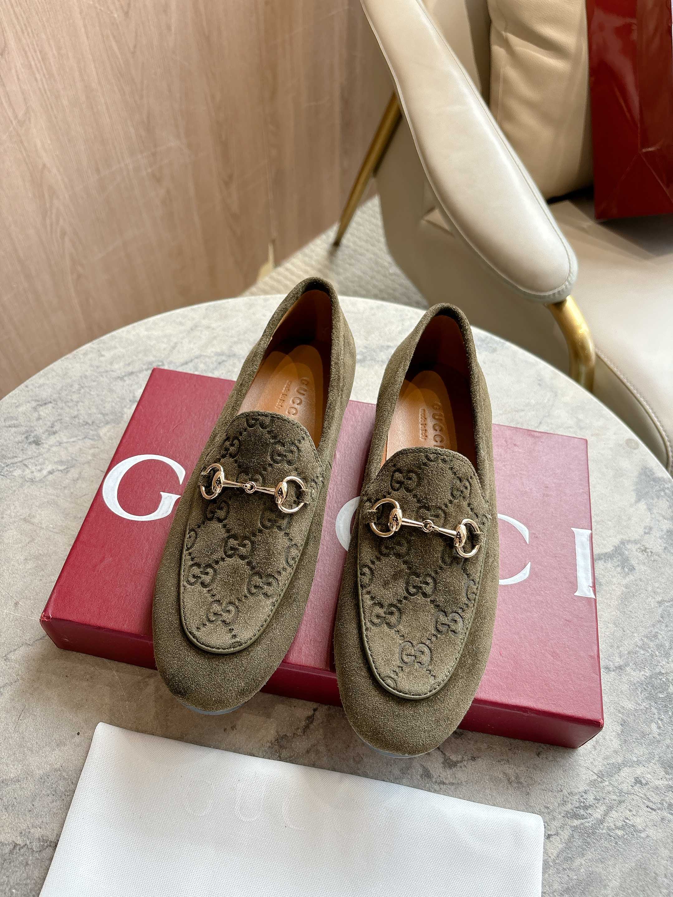 GUI Jordaan series loafers with horsebit buckle 1825123003