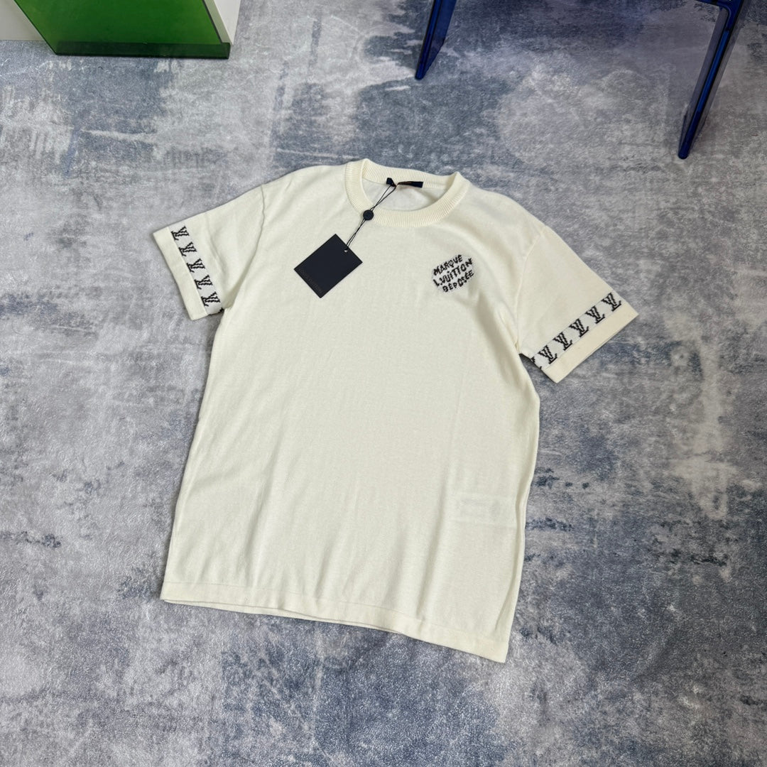 VV Knitted short-sleeved T-shirt unisex 1825052209
