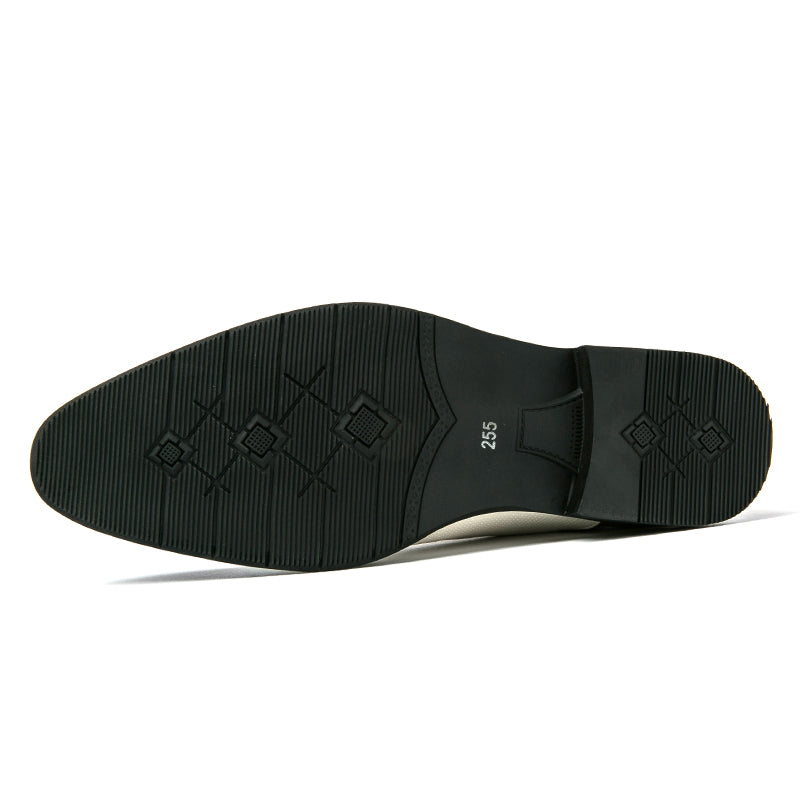 Men's PU Leather Fashion Shoes Low Heel Oxford Shoes(2colors)