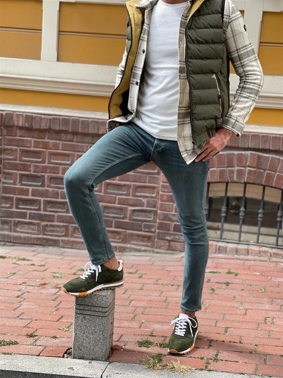 Slim Fit Grinding Trousers