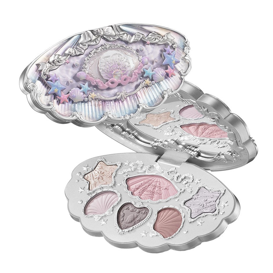 Flower Knows Shell Pearl Eyeshadow Palette