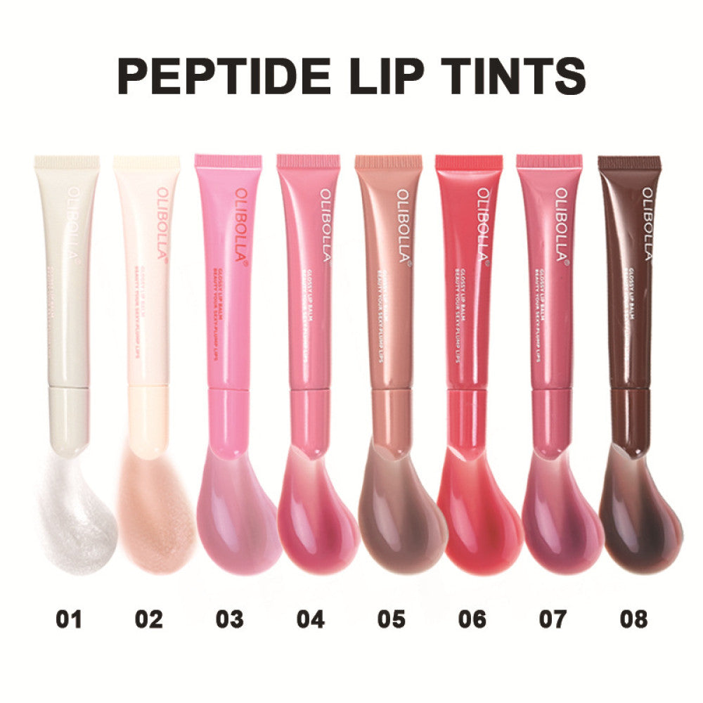 OLIBOLLA polypeptide lip gloss liquid lip gloss water light lip glaze lip plumping oil moisturizing lipstick cross border Yingrun image 5