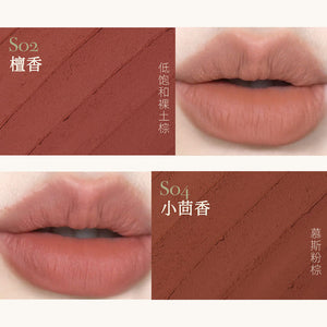 Girlculture Love Talk Matte Lipstick Mist Spring Summer No Makeup Mouth Brown Naked Color Cover Lipstick Pattern Not Easy to Stick to Cup DB image 3
