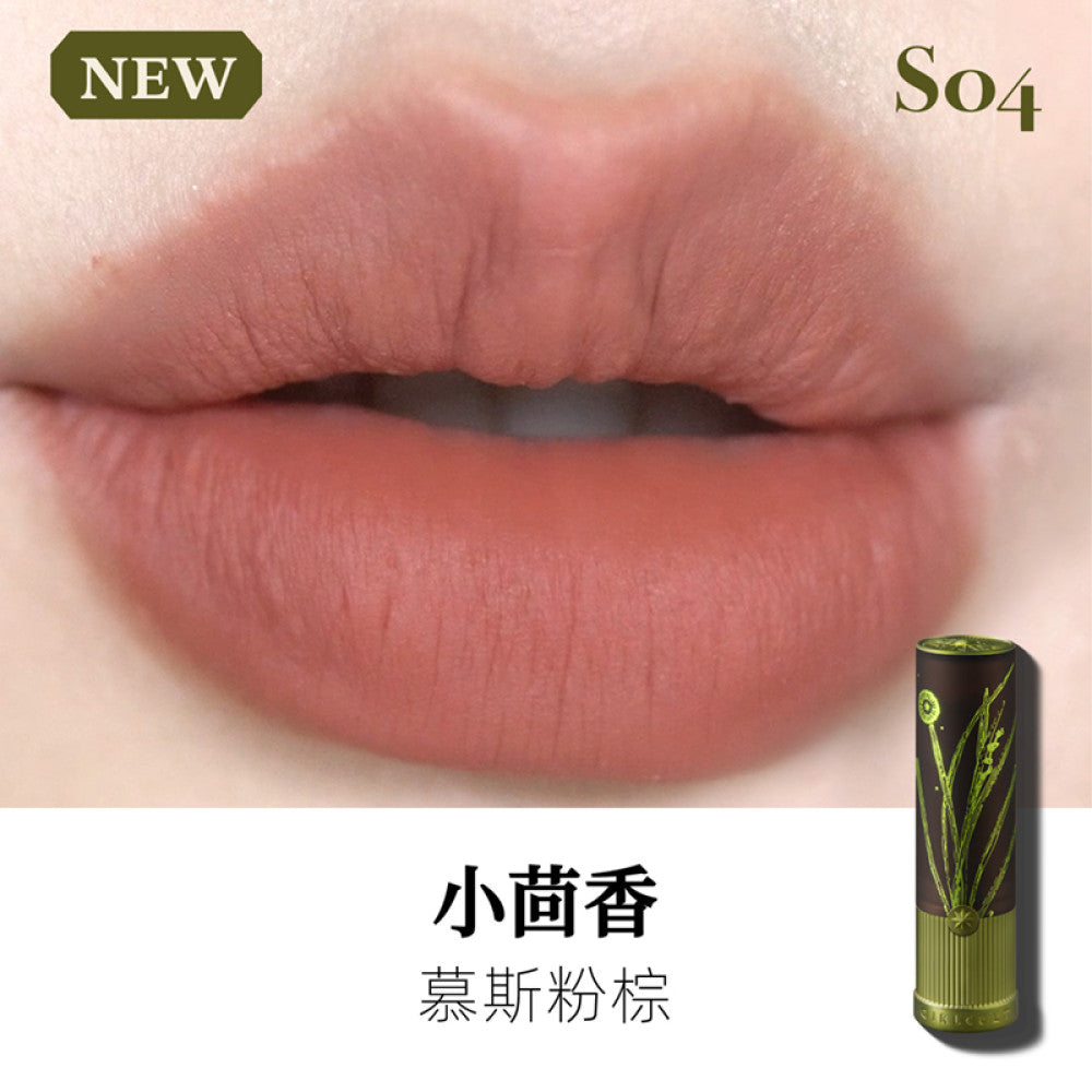 Girlculture Love Talk Matte Lipstick Mist Spring Summer No Makeup Mouth Brown Naked Color Cover Lipstick Pattern Not Easy to Stick to Cup DB image 5