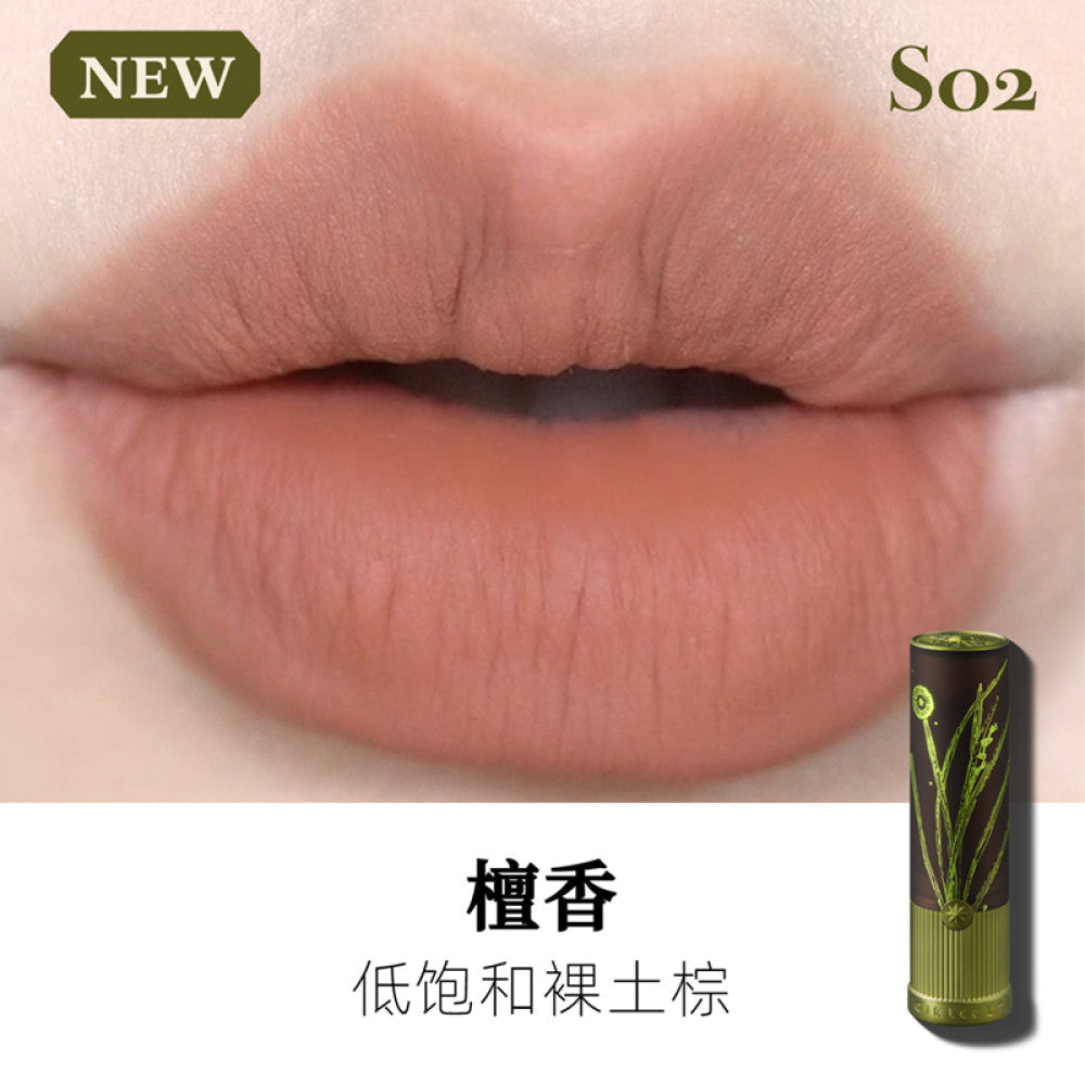 Girlculture Love Talk Matte Lipstick Mist Spring Summer No Makeup Mouth Brown Naked Color Cover Lipstick Pattern Not Easy to Stick to Cup DB image 7