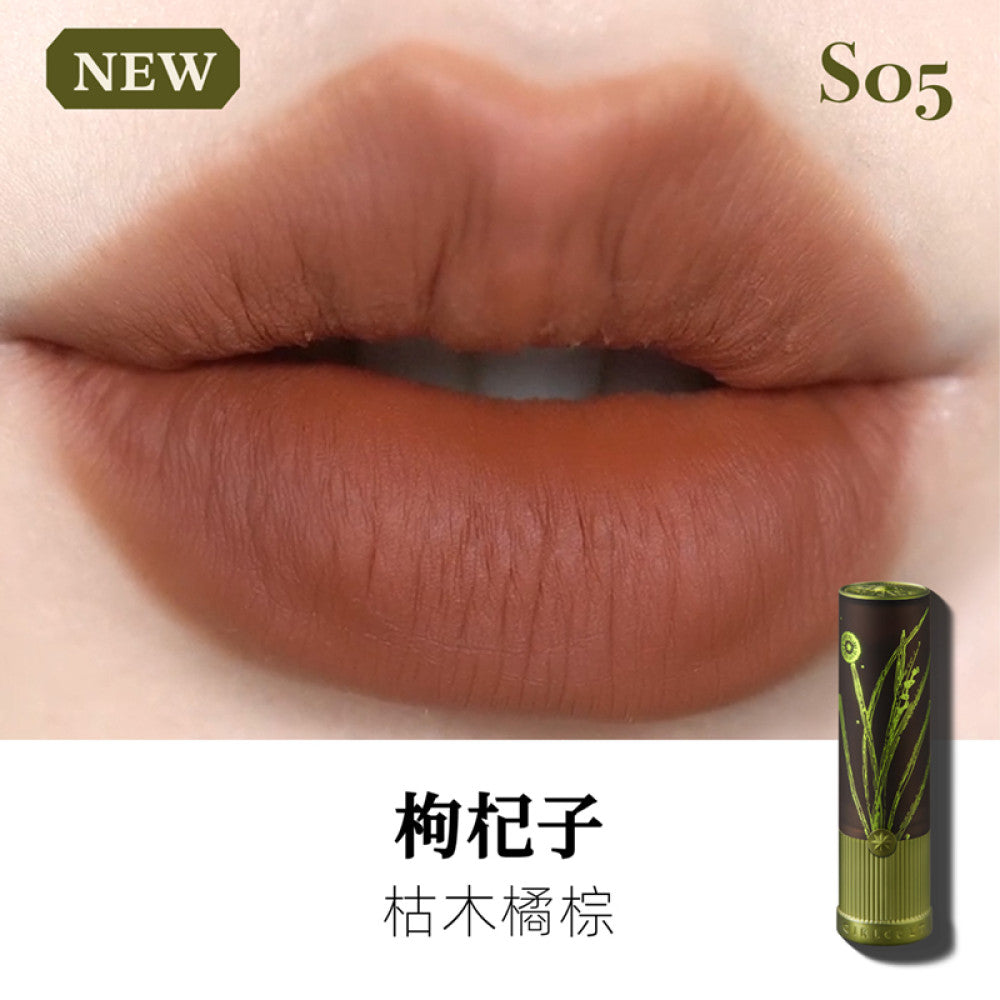 Girlculture Love Talk Matte Lipstick Mist Spring Summer No Makeup Mouth Brown Naked Color Cover Lipstick Pattern Not Easy to Stick to Cup DB image 11