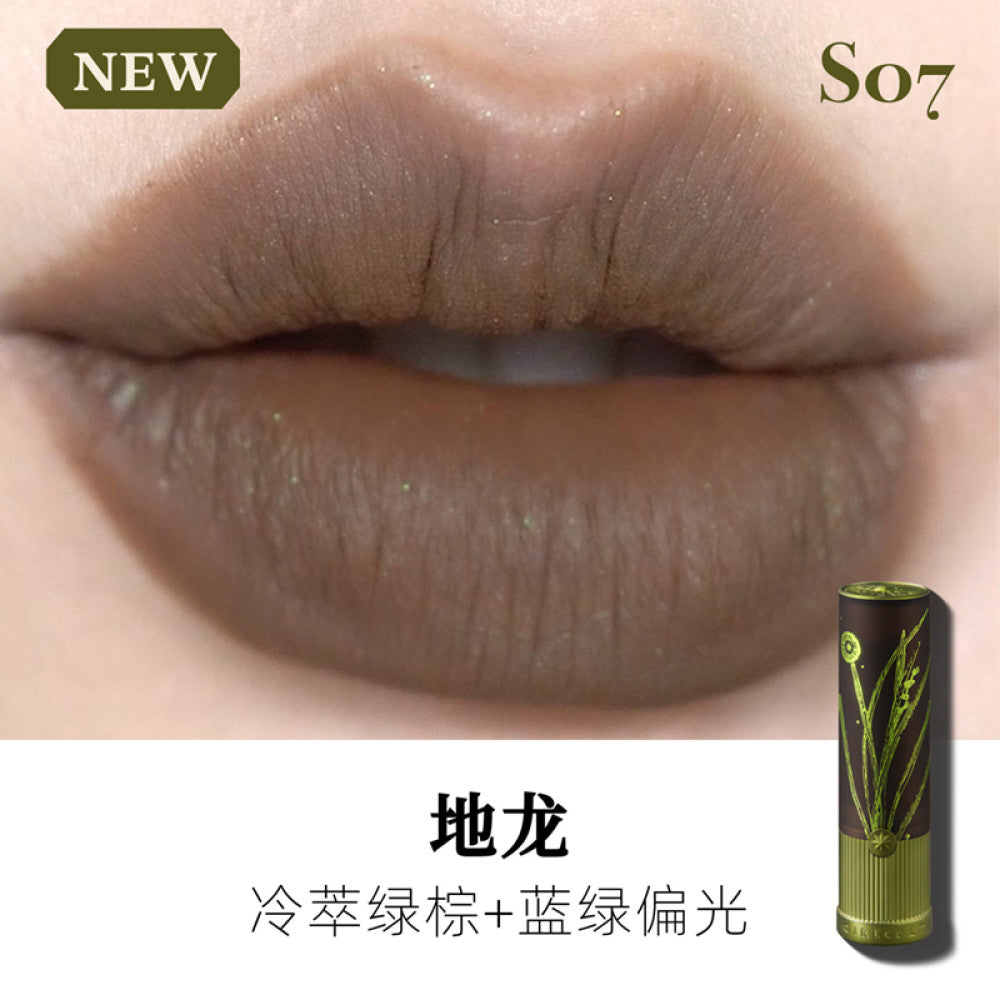Girlculture Love Talk Matte Lipstick Mist Spring Summer No Makeup Mouth Brown Naked Color Cover Lipstick Pattern Not Easy to Stick to Cup DB image 17