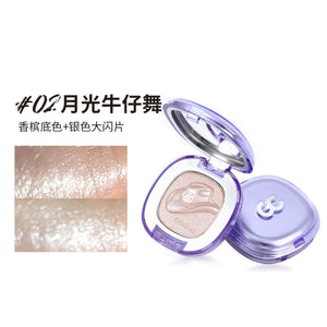 New color launched GirlsCrush gc freeze dried powder blusher highlight water light bath powder image 14