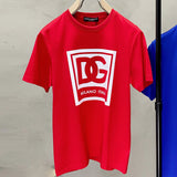 DG Printed Cotton Short Sleeve T-Shirt 3D1025042905