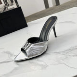 New fashion 9cm high heel sandal slippers 1025031909