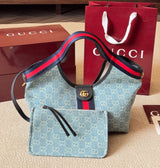 GUI Giglio denim tote 1825101301