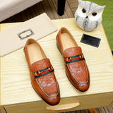 Classic Fashion Lace-Up Presbyopia Double Button Loafers