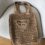 Fashion All-match Holiday Style Hollow Straw Wided Bag 1024031402
