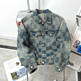 VV Plaid denim jacket 1825022819