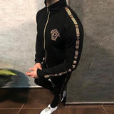 New Fashion Casual Men's Printed Sports Set 3D1023121421
