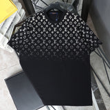 VV Gradient letter print T-shirt 1825060601